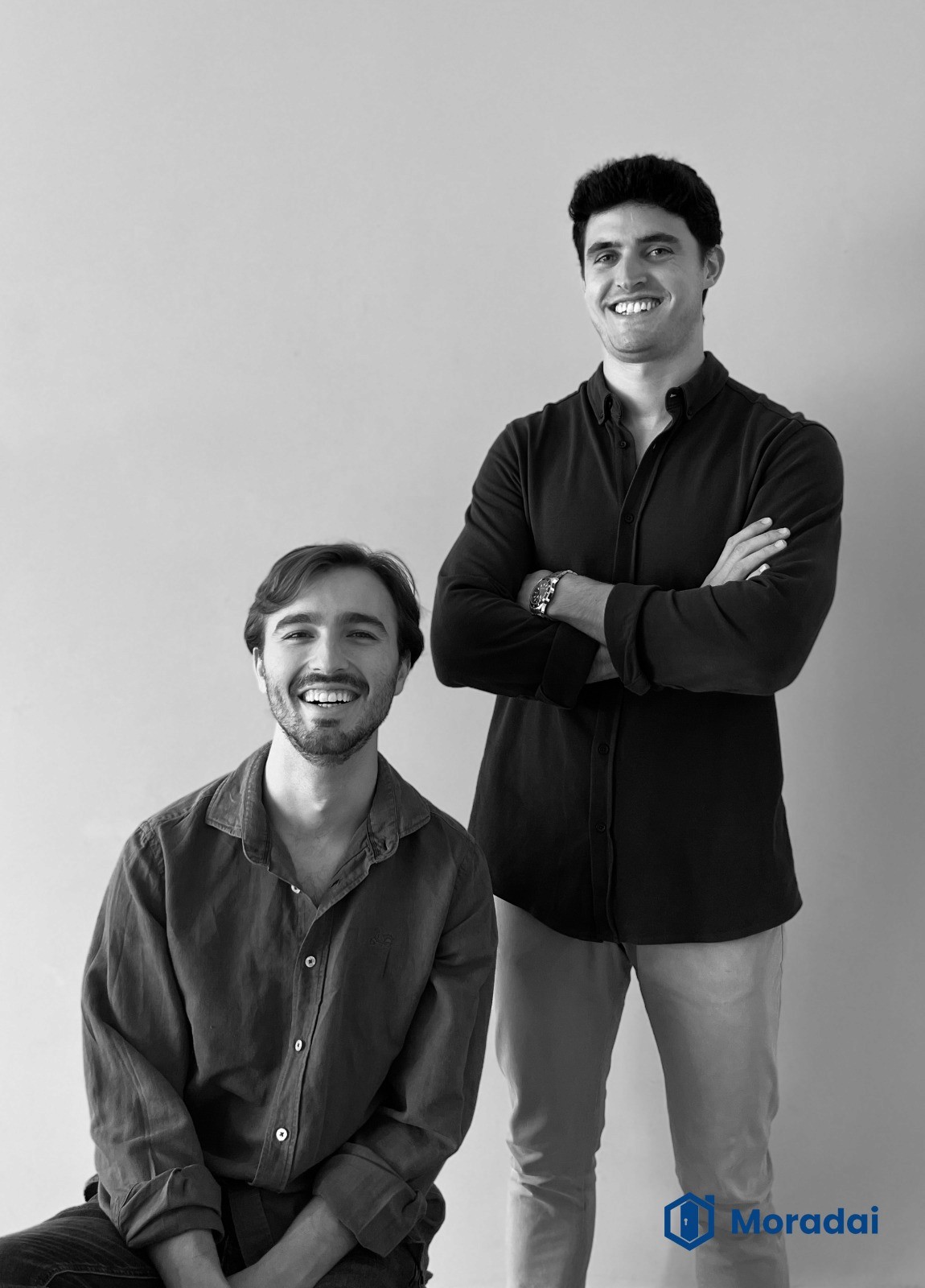 Rodrigo Ruano and Álvaro Herreruela, founders of Moradai